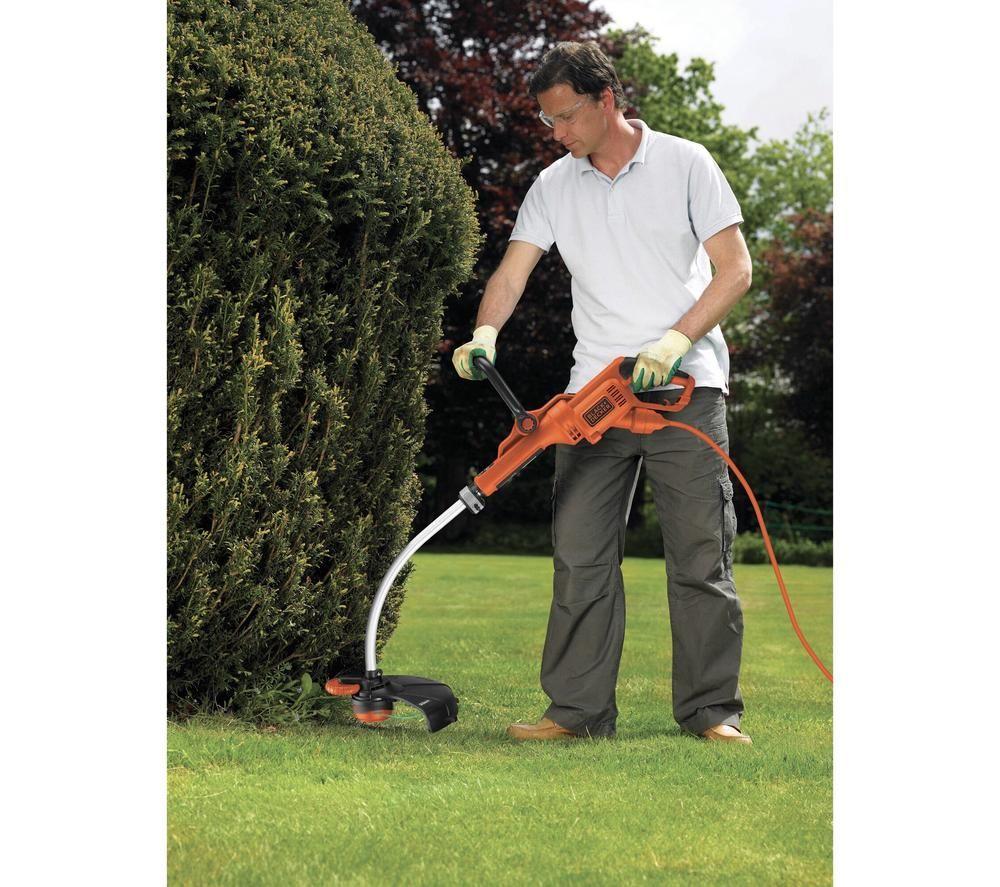 BLACK + DECKER Strimmer GL9035 Corded Grass Trimmer - Orange & Black image number 5 of 5