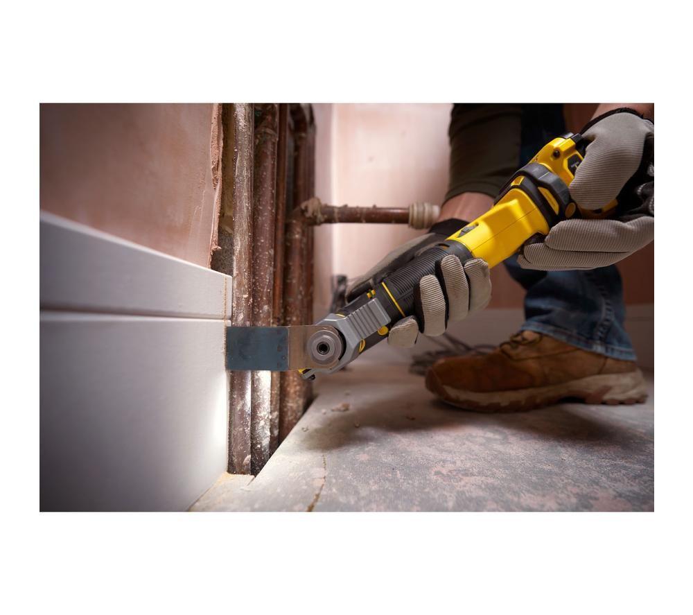 STANLEY Fatmax V20 SFMCE500 Cordless Oscillating Multi-tool - Yellow & Black image number 4 of 11