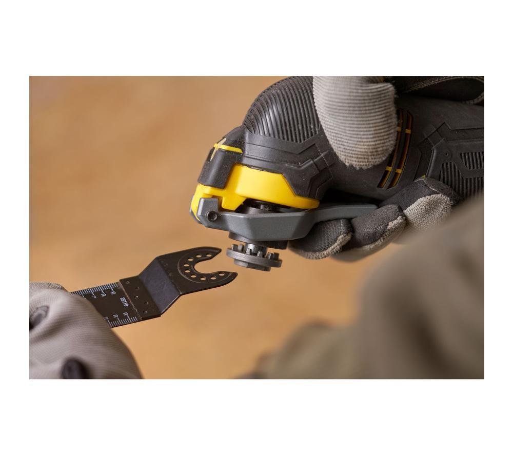 STANLEY Fatmax V20 SFMCE500 Cordless Oscillating Multi-tool - Yellow & Black image number 5 of 11