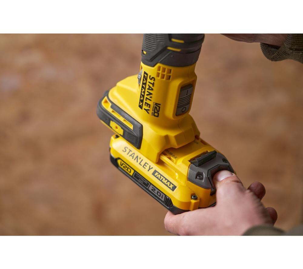STANLEY Fatmax V20 SFMCE500 Cordless Oscillating Multi-tool - Yellow & Black image number 8 of 11