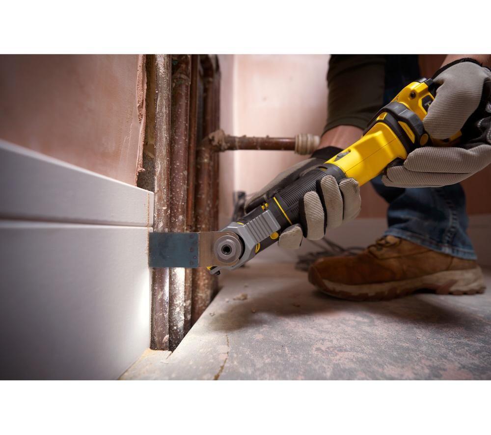 STANLEY Fatmax V20 SFMCE500 Cordless Oscillating Multi-tool - Yellow & Black image number 9 of 11