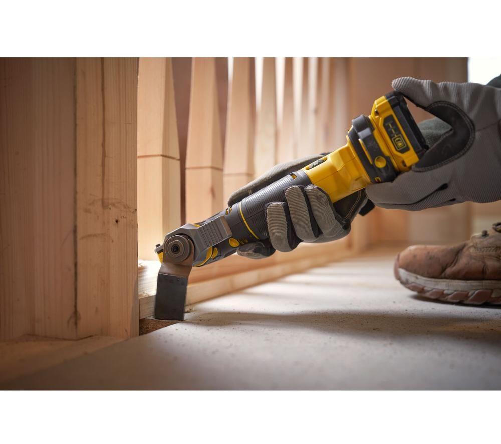 STANLEY Fatmax V20 SFMCE500 Cordless Oscillating Multi-tool - Yellow & Black image number 11 of 11