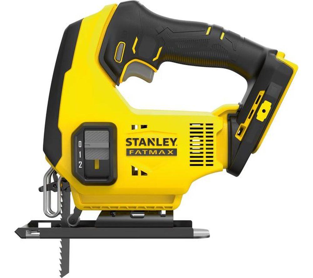 STANLEY Fatmax V20 SFMCS600 Cordless Jig Saw - Yellow & Black image number 2 of 11