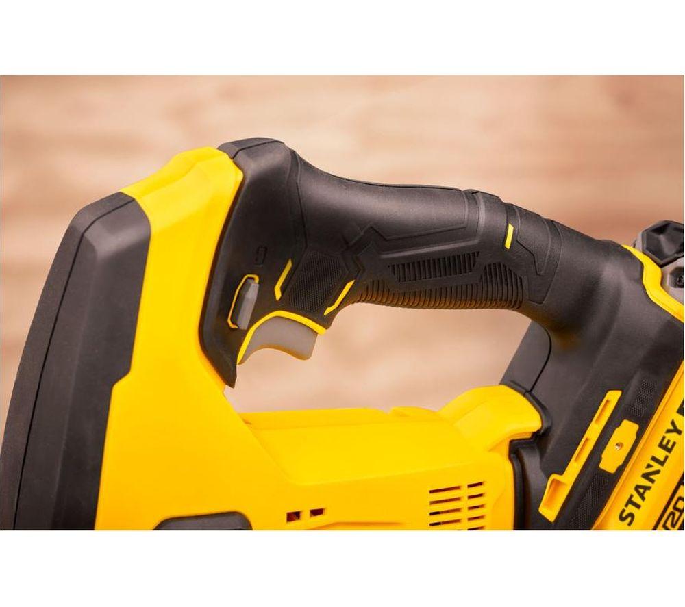 STANLEY Fatmax V20 SFMCS600 Cordless Jig Saw - Yellow & Black image number 10 of 11