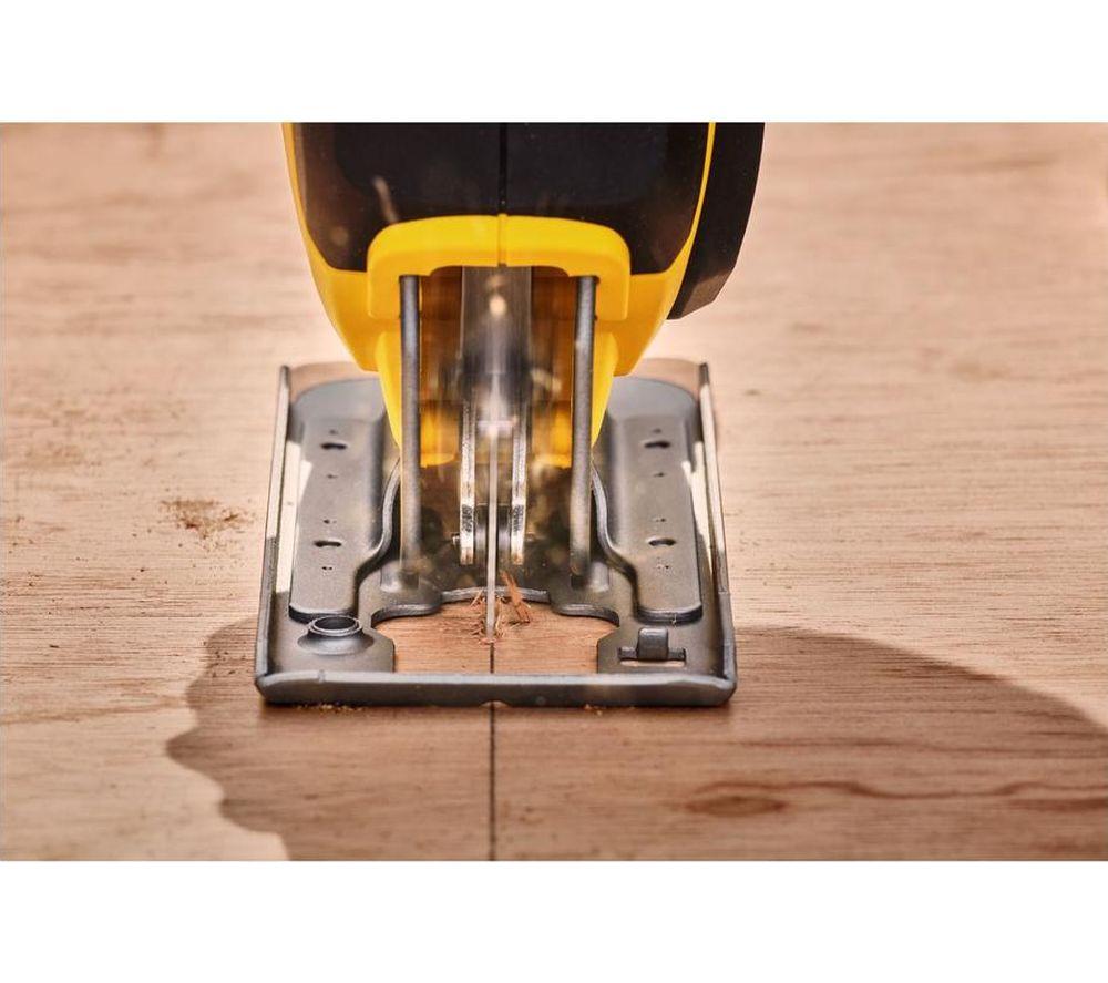 STANLEY Fatmax V20 SFMCS600 Cordless Jig Saw - Yellow & Black image number 11 of 11
