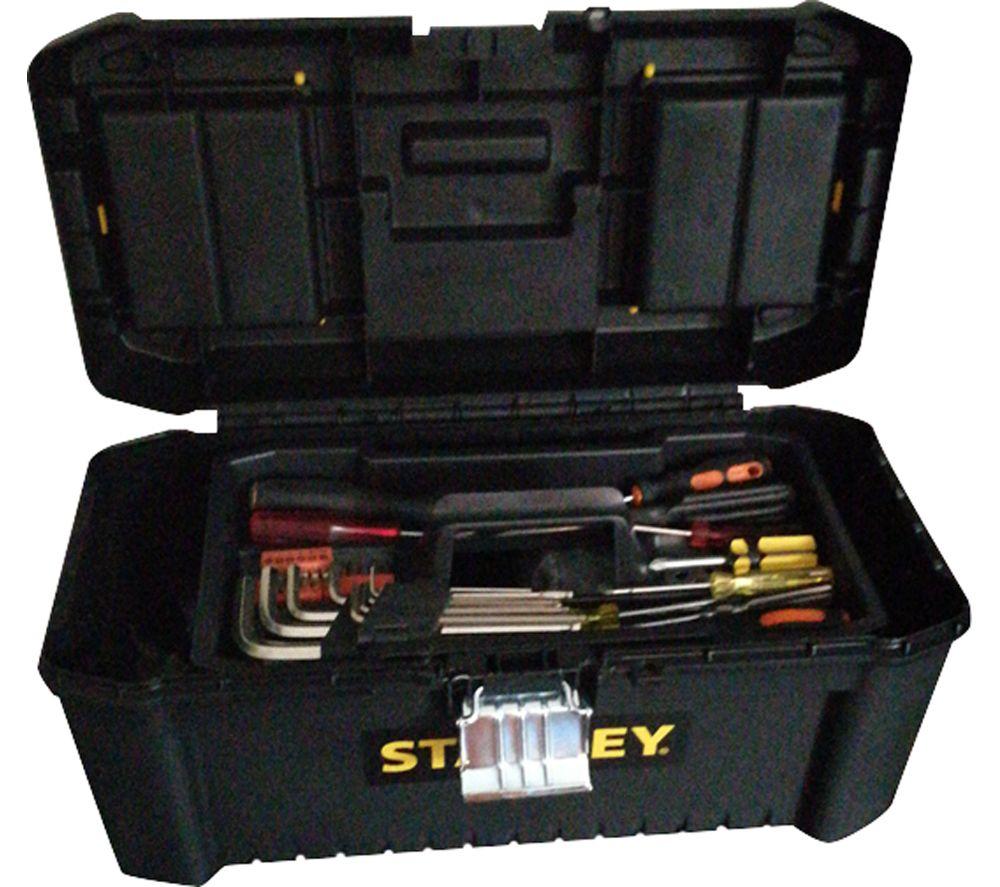 STANLEY STST1-75521 Essential Toolbox - 19", Black & Yellow image number 5 of 5