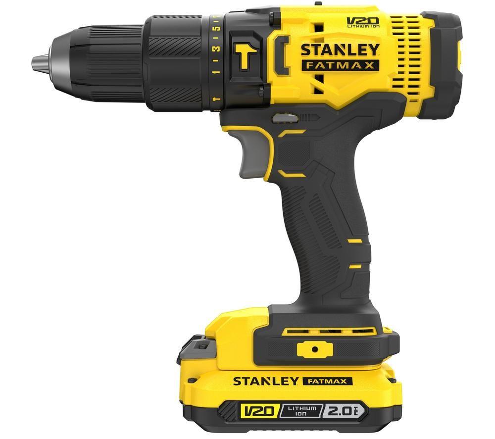 STANLEY Fatmax V20 SFMCD711 Cordless Hammer Drill & Driver Set image number 2 of 10