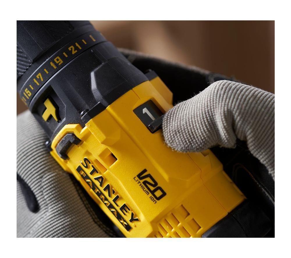 STANLEY Fatmax V20 SFMCD711 Cordless Hammer Drill & Driver Set image number 7 of 10