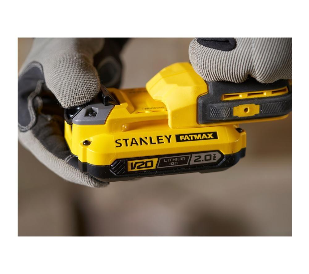 STANLEY Fatmax V20 SFMCD711 Cordless Hammer Drill & Driver Set image number 8 of 10