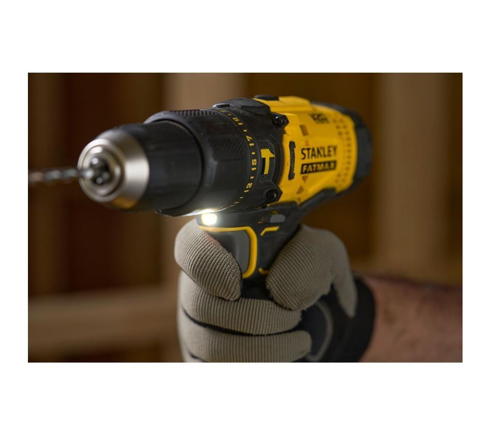 STANLEY Fatmax V20 SFMCD711 Cordless Hammer Drill & Driver Set image number 9 of 10