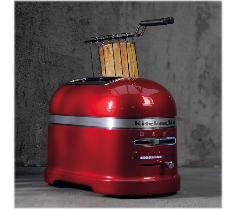 KITCHENAID Artisan 5KMT2204BER 2-Slice Toaster - Empire Red image number 4 of 4