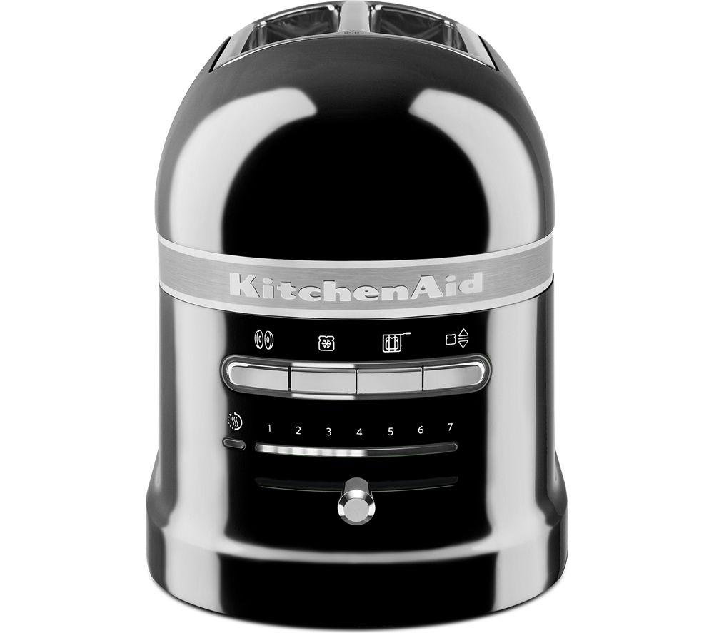 KITCHENAID Artisan 5KMT2204BOB 2-Slice Toaster - Onyx Black image number 4 of 6