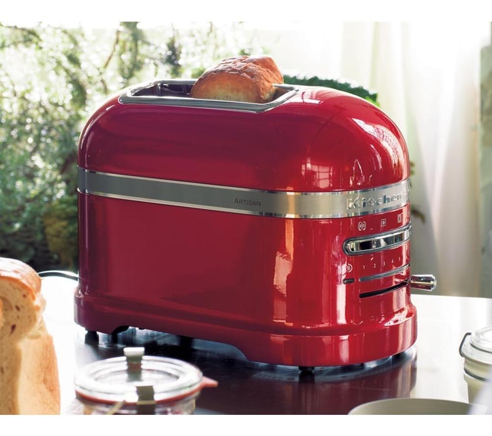 KITCHENAID Artisan 5KMT2204BCA 2-Slice Toaster - Candy Apple image number 4 of 7