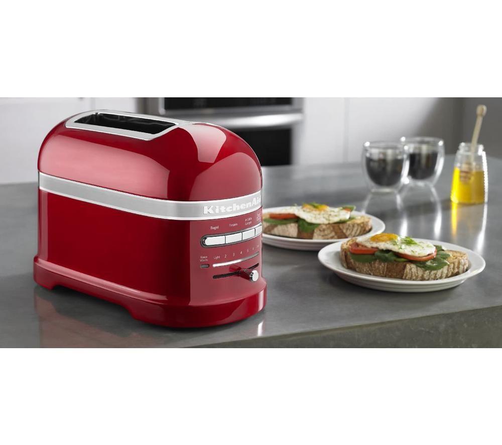 KITCHENAID Artisan 5KMT2204BCA 2-Slice Toaster - Candy Apple image number 6 of 7