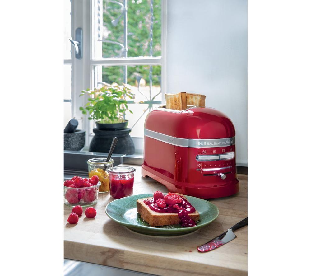 KITCHENAID Artisan 5KMT2204BCA 2-Slice Toaster - Candy Apple image number 7 of 7