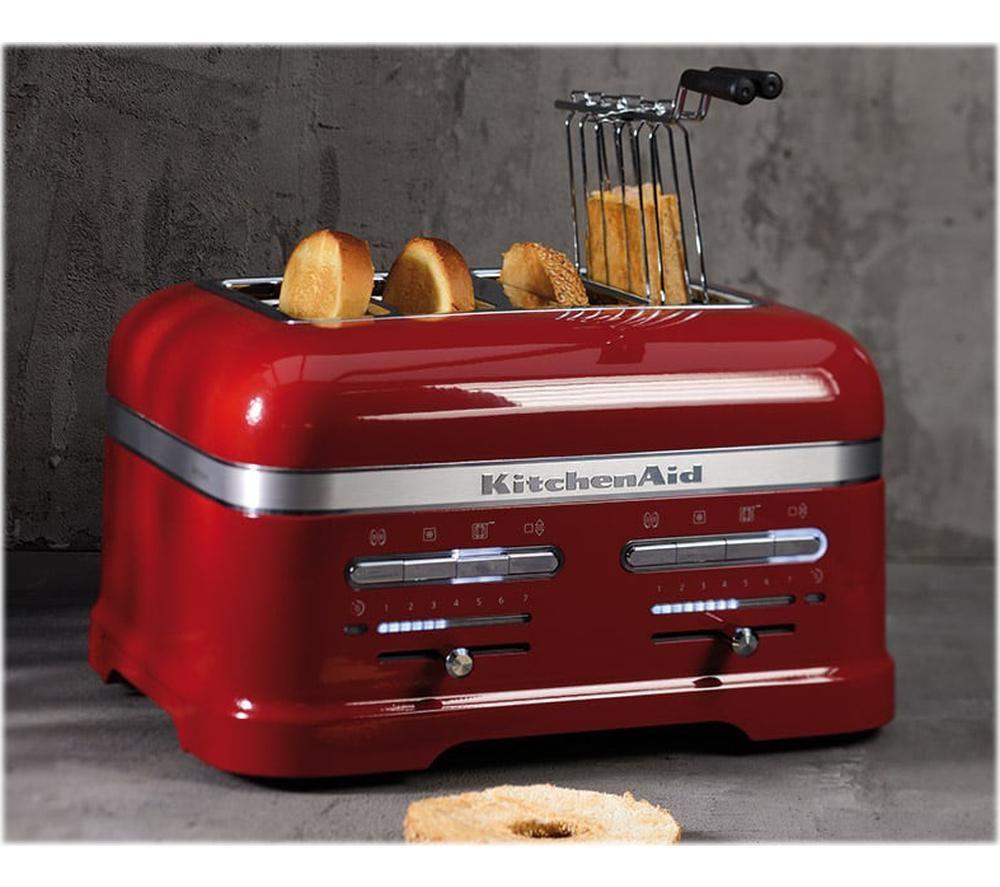 KITCHENAID Artisan 5KMT4205BCA 4-Slice Toaster - Candy Apple image number 3 of 5
