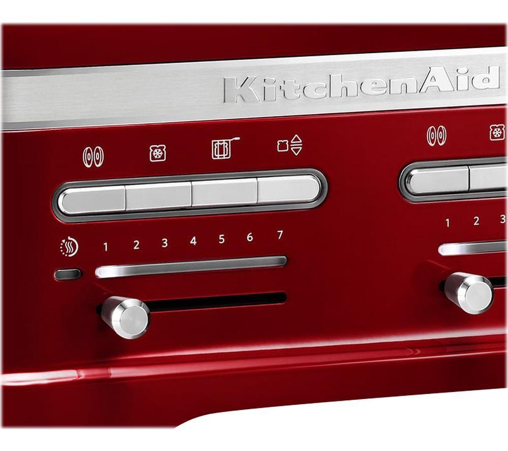KITCHENAID Artisan 5KMT4205BCA 4-Slice Toaster - Candy Apple image number 4 of 5
