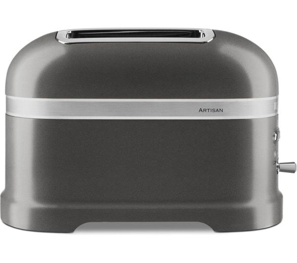 KITCHENAID Artisan 5KMT4205BMS 4-Slice Toaster - Medallion Silver image number 5 of 5