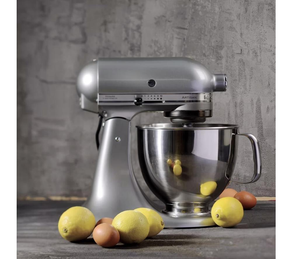 KITCHENAID Artisan 5KSM125BCU Stand Mixer - Contour Silver image number 5 of 6