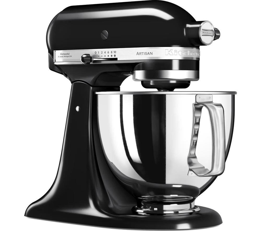 KITCHENAID Artisan 5KSM125BBM Stand Mixer - Matte Black image number 5 of 6