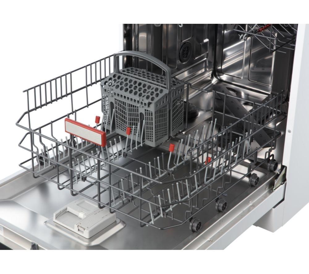 KENWOOD KDW16W25 Full-size Dishwasher - White image number 8 of 10