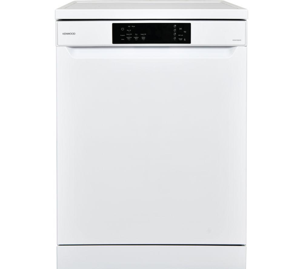 KENWOOD KDWD16W25 Full-size Dishwasher - White image number 2 of 10