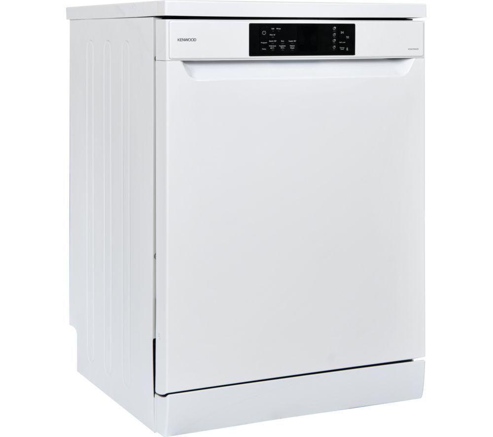 KENWOOD KDWD16W25 Full-size Dishwasher - White image number 3 of 10