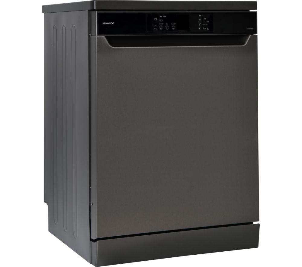KENWOOD KDWD16T25 Full-size Dishwasher - Dark Inox image number 9 of 10