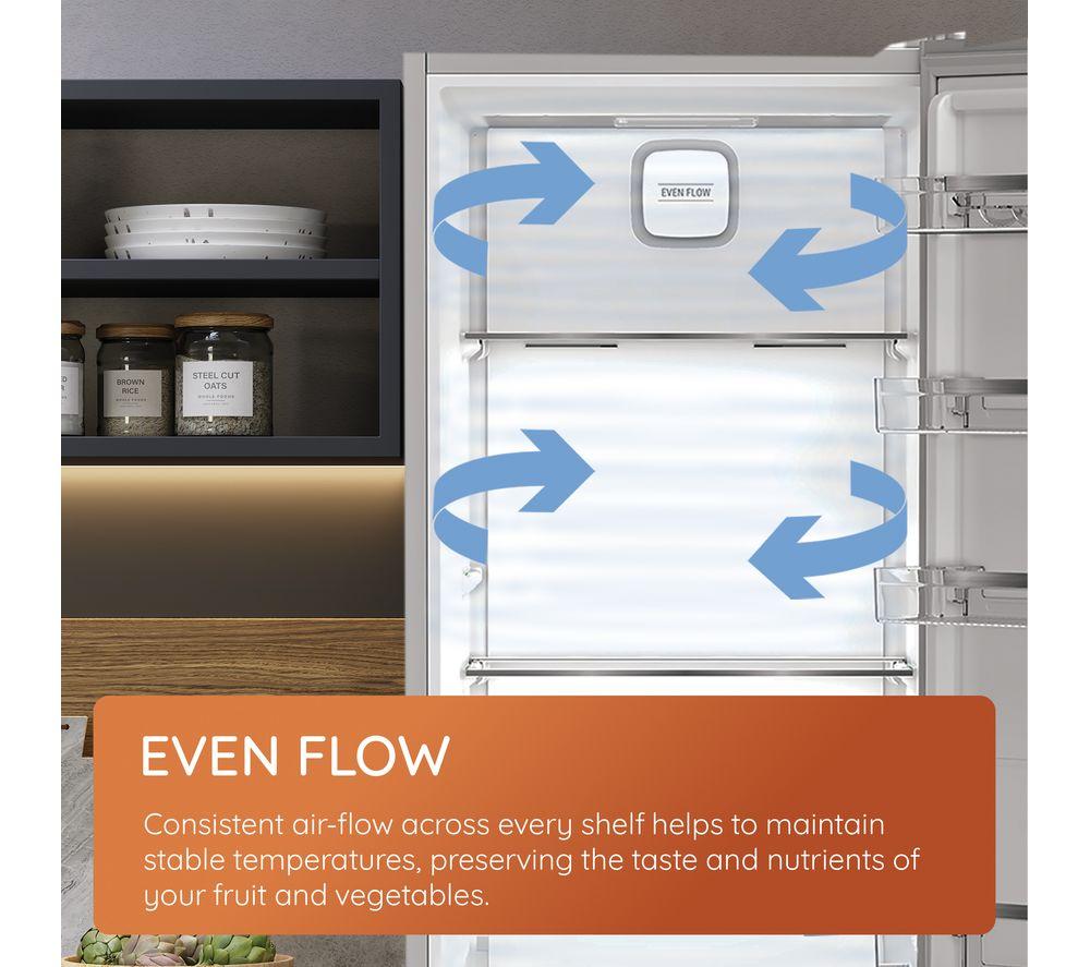 HOTPOINT Dual No Frost HPK 26402 XP4UK 70/30 Fridge Freezer - Silver image number 8 of 14