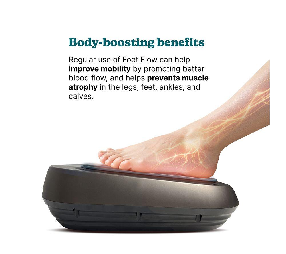 HOMEDICS PSL-2000H-EB Foot Flow Vibrating Massager - Graphite image number 13 of 17
