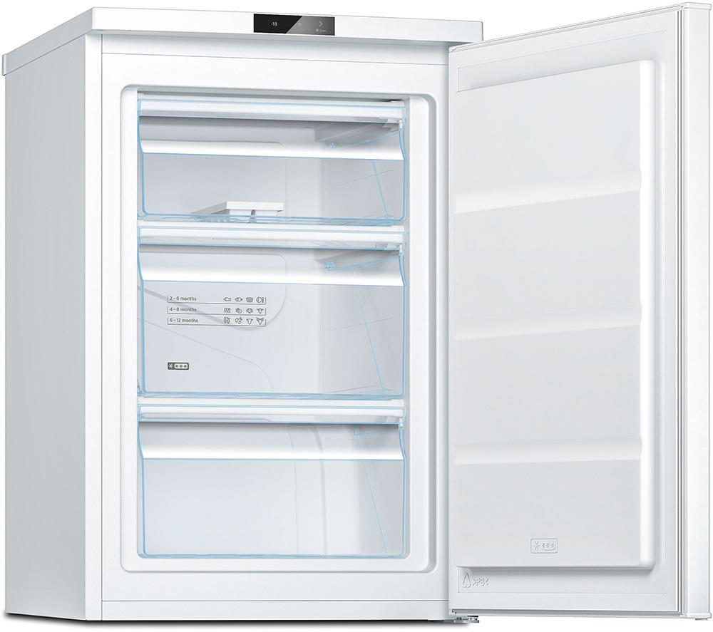 BOSCH Series 2 GTV15NWEBG Undercounter Freezer - White image number 2 of 7