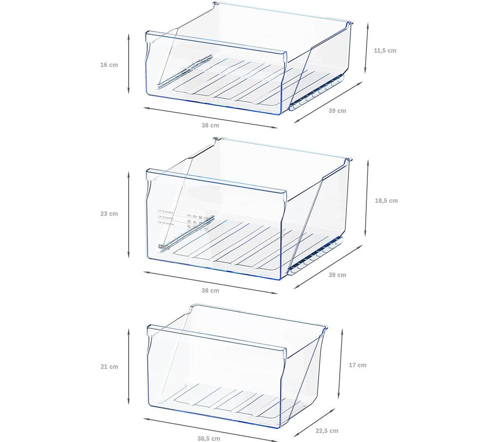 BOSCH Series 2 GTV15NWEBG Undercounter Freezer - White image number 3 of 7