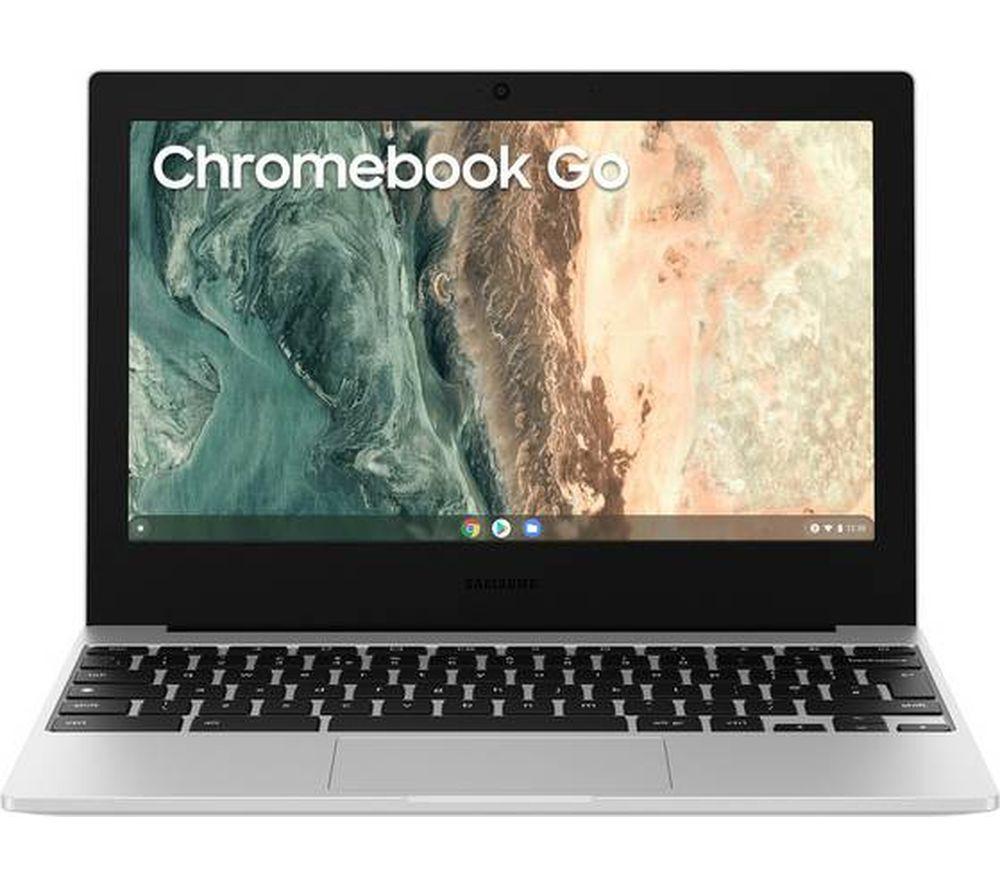 SAMSUNG 11.6" Chromebook Go - Intel Celeron, 64 GB eMMC, Silver