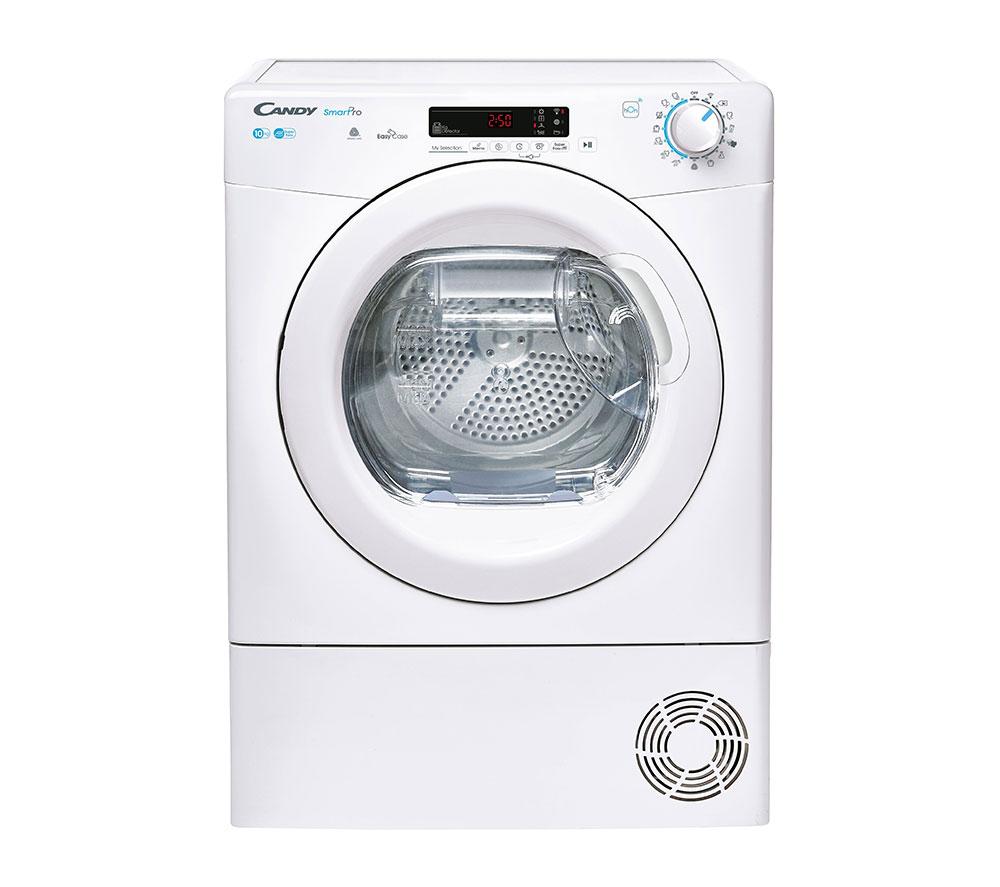CANDY Smart Pro CSOE C10DE WiFi-enabled 10 kg Condenser Tumble Dryer – White, White