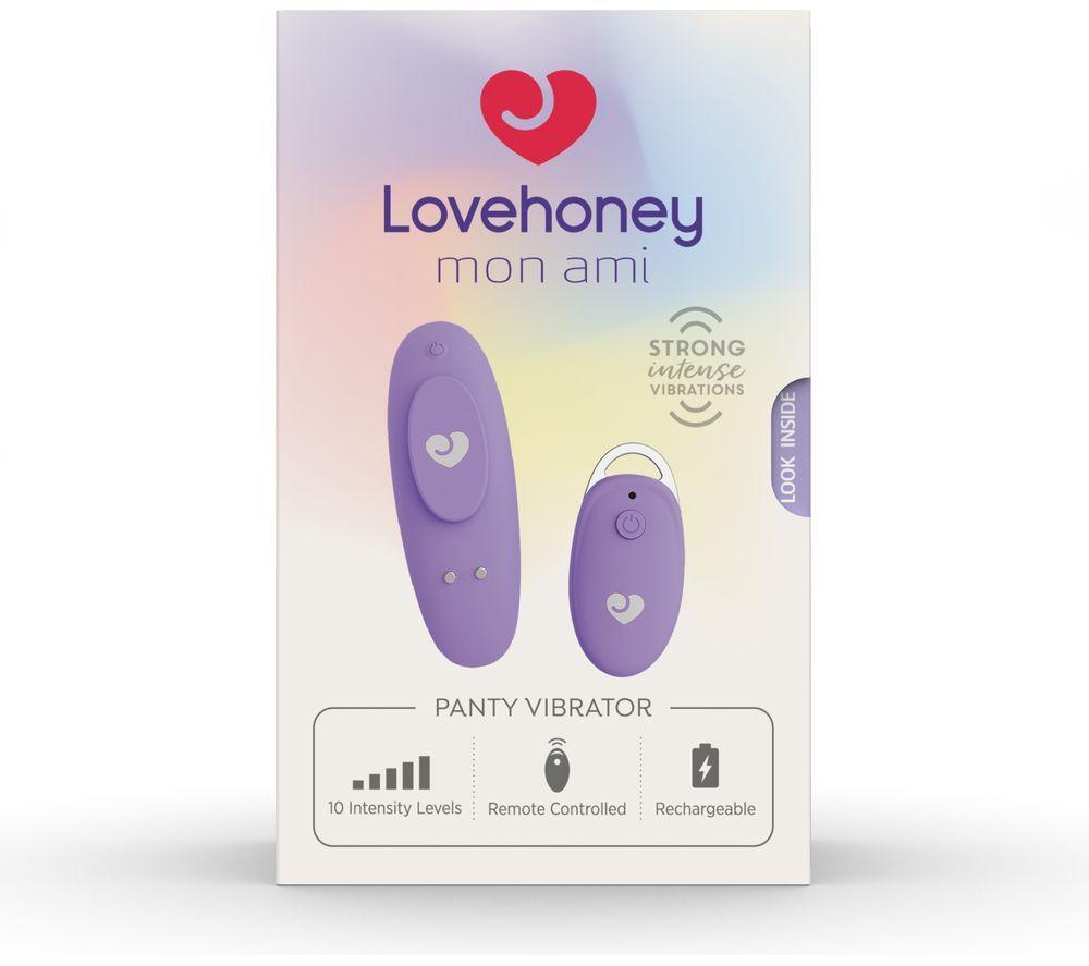 LOVEHONEY Mon Ami Panty Vibe with Remote - Purple image number 5 of 5