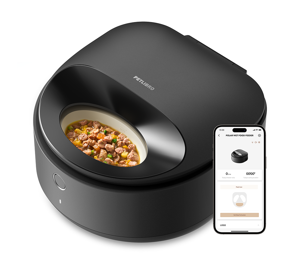 PETLIBRO Polar Smart Wet Food Pet Feeder - Black
