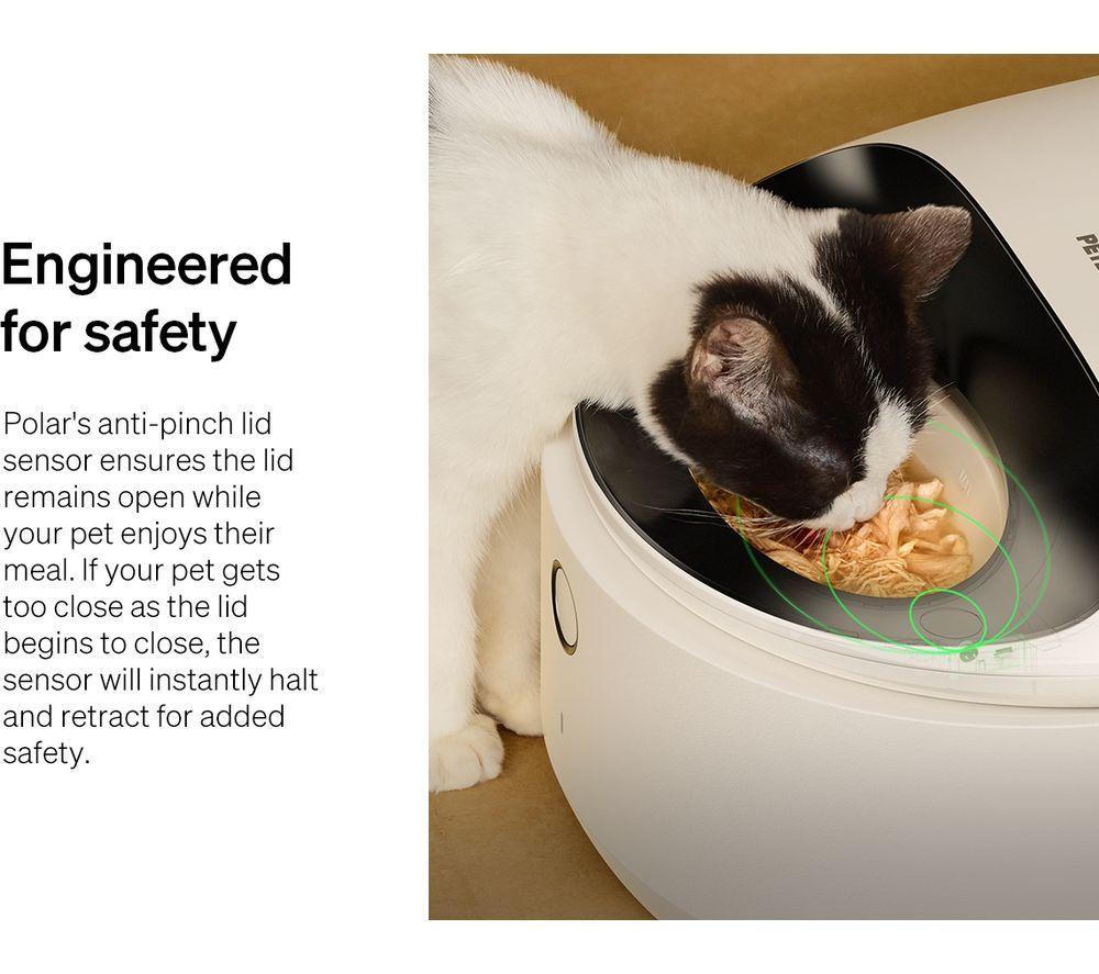 PETLIBRO Polar Smart Wet Food Pet Feeder - Black image number 9 of 16