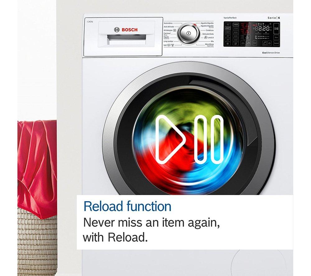 BOSCH Series 8 i-DOS WGB256A2GB WiFi-enabled 10 kg 1400 Spin Washing Machine - White image number 6 of 22
