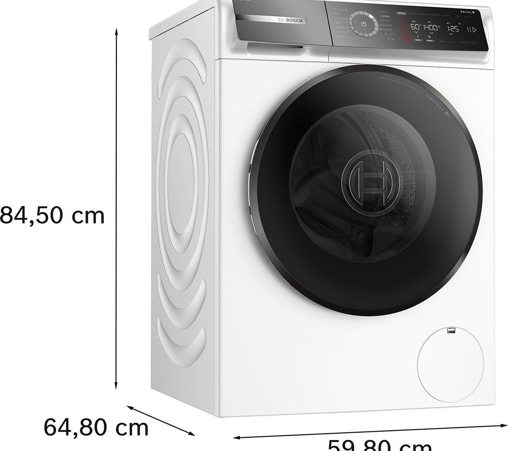 BOSCH Series 8 i-DOS WGB256A2GB WiFi-enabled 10 kg 1400 Spin Washing Machine - White image number 15 of 22