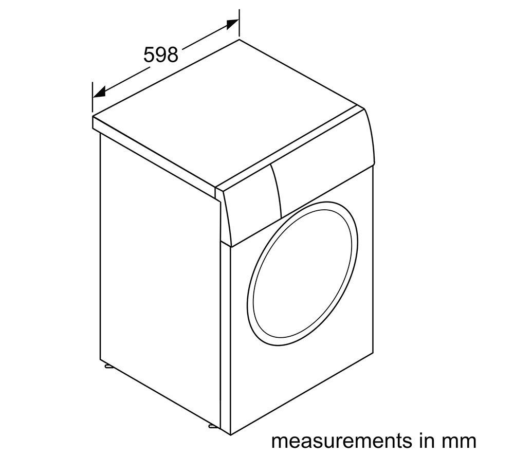 BOSCH Series 8 i-DOS WGB256A2GB WiFi-enabled 10 kg 1400 Spin Washing Machine - White image number 21 of 22