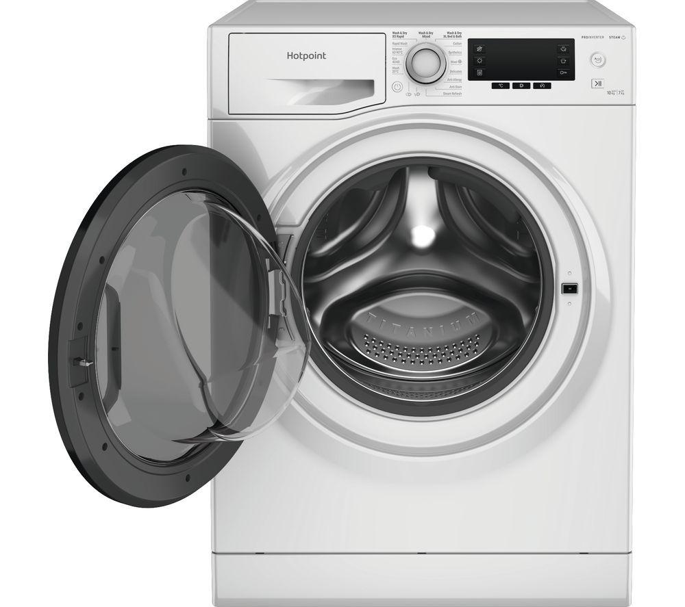 HOTPOINT ActiveCare NDD 10748 DA UK 10 kg Washer Dryer - White image number 3 of 6