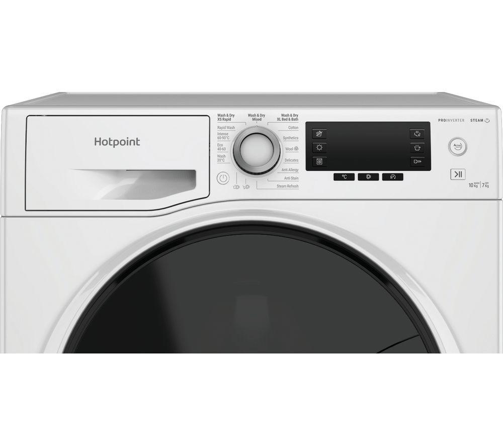 HOTPOINT ActiveCare NDD 10748 DA UK 10 kg Washer Dryer - White image number 5 of 6