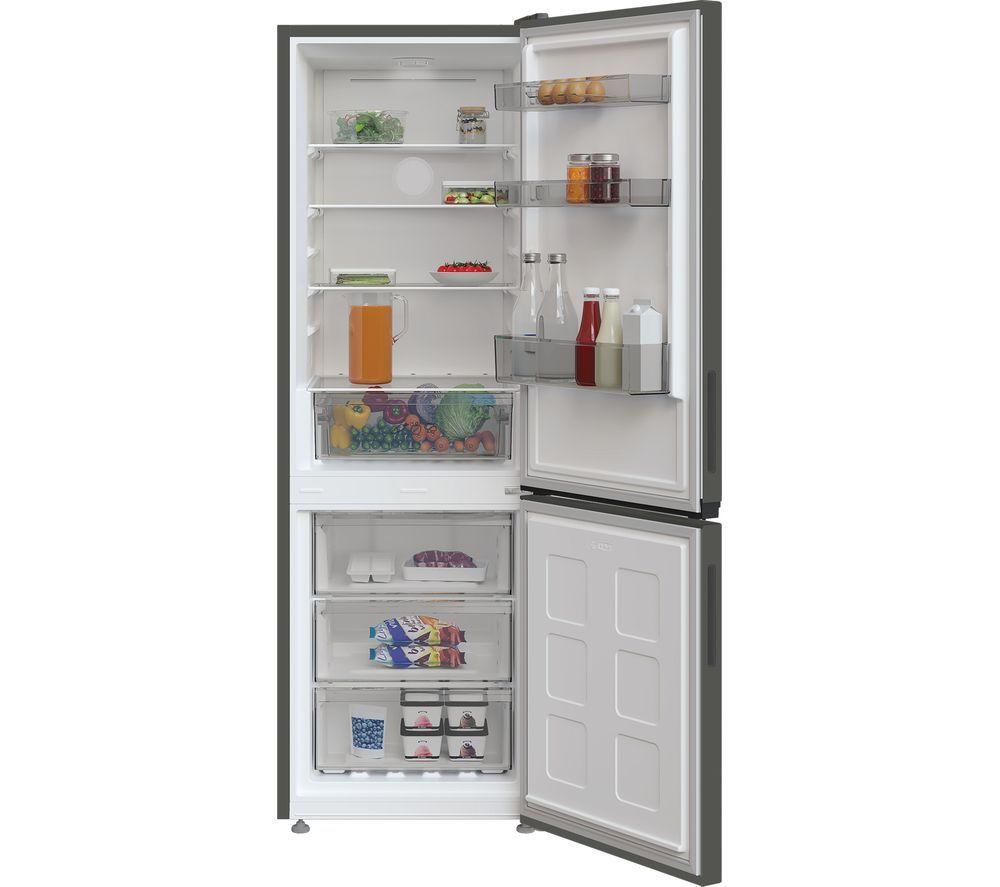 INDESIT Total No Frost INK 21411 G4UK 60/40 Fridge Freezer - Silver image number 3 of 6