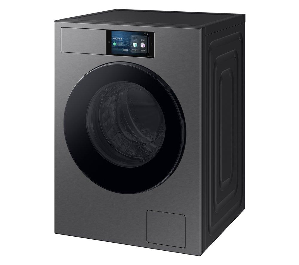 SAMSUNG Series 9 AI Home AI Energy WF90F09C4SU1 WiFi-enabled 9kg 1400 Spin Smart Washing Machine - Dark Silver image number 14 of 15