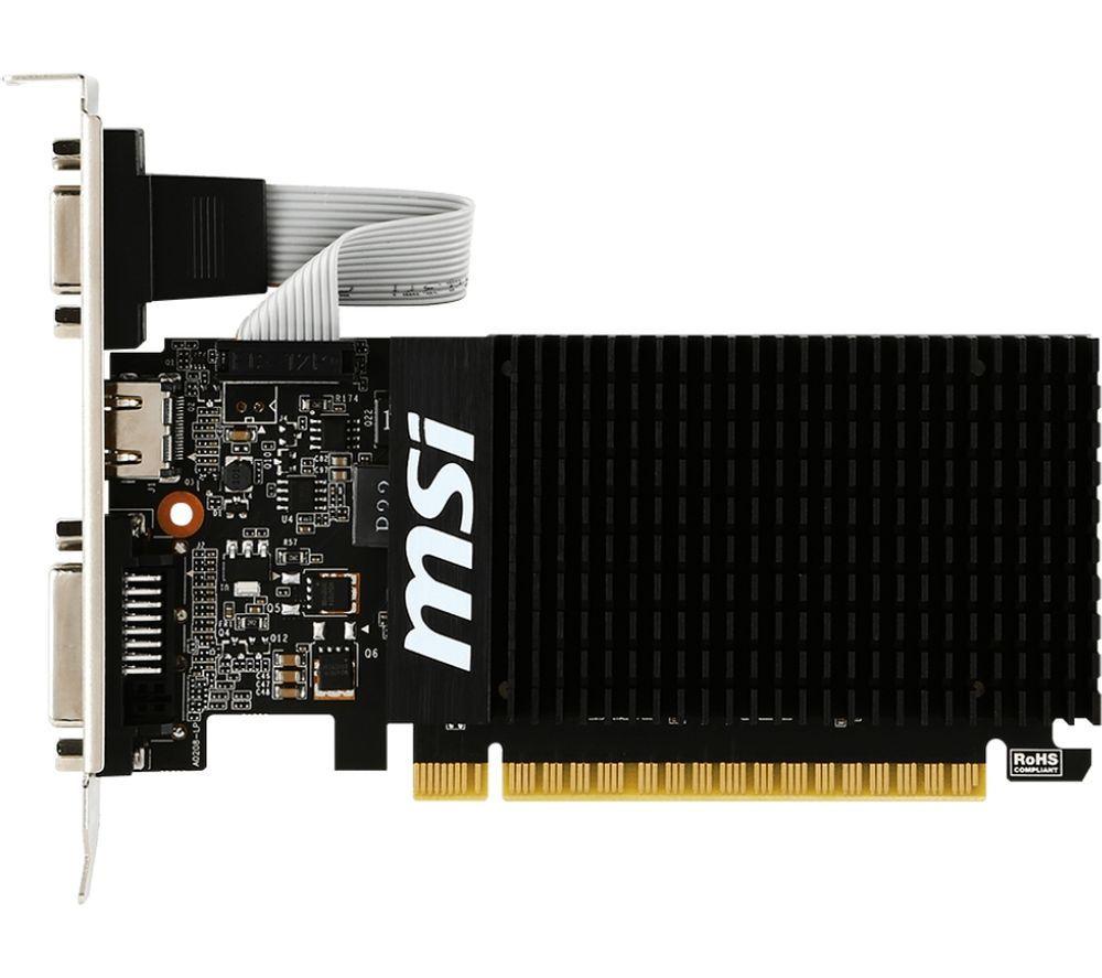 MSI GeForce GT 710 2 GB Graphics Card image number 2 of 4