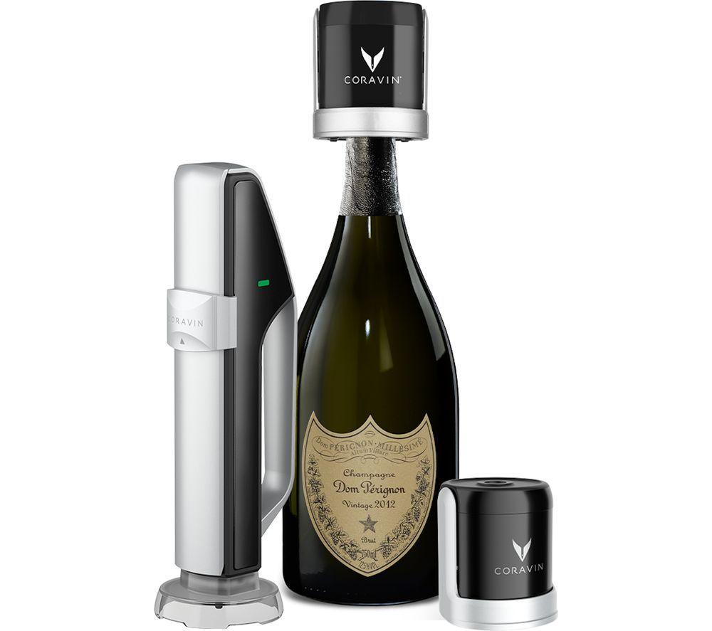 Buy CORAVIN Sparkling Wine Preservation System - Silver | Currys