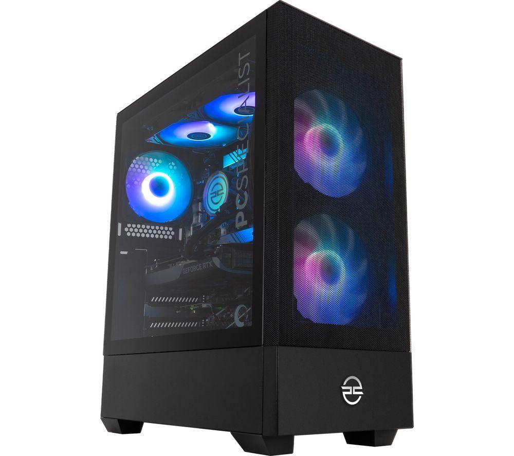 PCSPECIALIST Flux 302 Gaming PC - Intel Core i7, RTX 4060 Ti, 1 TB SSD