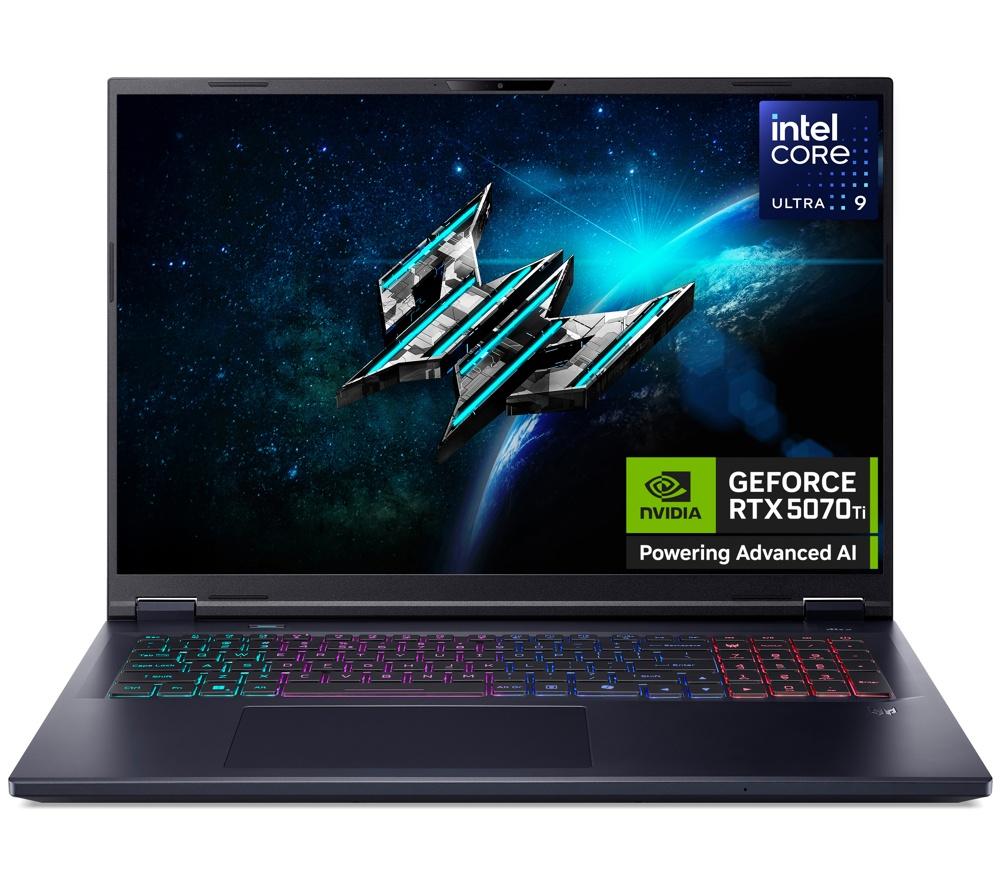 ACER Predator Helios Neo 18 AI 18" Gaming Laptop - Intel Core Ultra 9, RTX 5070 Ti, 2 TB SSD