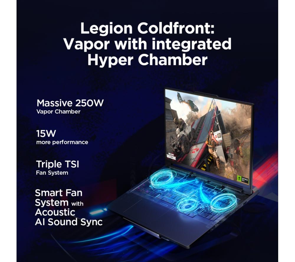 LENOVO Legion Pro 7 16" Gaming Laptop - Intel&reg; Core&trade; Ultra 9, RTX 5080, 2 TB SSD image number 8 of 16