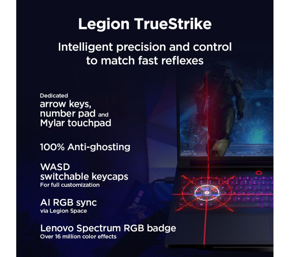 LENOVO Legion Pro 7 16" Gaming Laptop - Intel&reg; Core&trade; Ultra 9, RTX 5080, 2 TB SSD image number 11 of 16